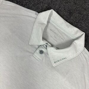 Municipal Polo Shirt Men 2XL Golf Lightweight Performance‎ Athletic Mark Walberg